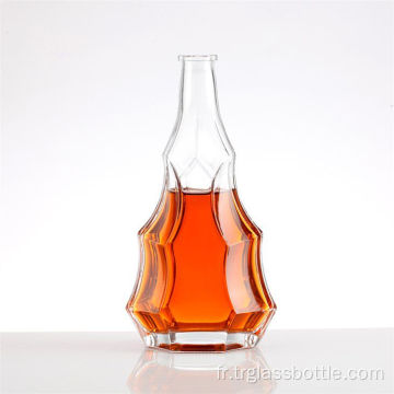 Bouteille de chevaux arménien Brandy Bouteille en verre